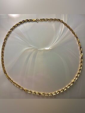 15K Gold Diamond-Cut Margarita Rope Chain, 3MM, 18in.